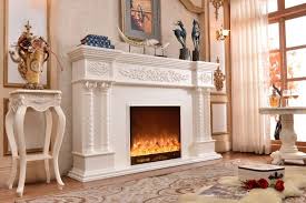 Electric fireplaces and accessories are a great way to add charm to any room, along with the right home décor and furniture. European Sculpture Led Lights Heating Electric Fireplace Freestanding Fireplace Mantel 320b China Fireplace Electric Fireplace Made In China Com