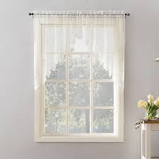 joy lace 38 inch rod pocket sheer