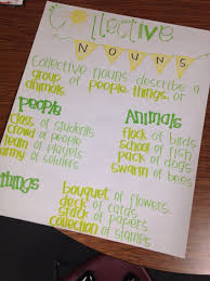 collective nouns anchor chart noun anchor charts