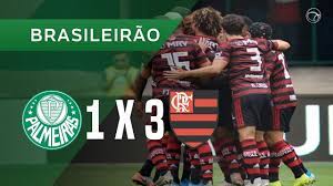 Willian anotou o único gol da partida. Palmeiras 1 X 3 Flamengo Gols 01 12 Campeonato Brasileiro 2019 Youtube