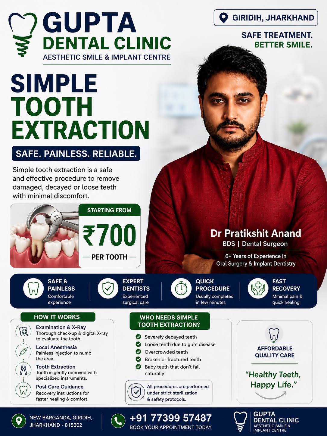 Simple Tooth Extraction in Giridih product image