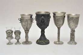 Check spelling or type a new query. Three Lord Of The Rings Solid Pewter Goblets By Royal Selangor Together With A Pair Of Glass Lin