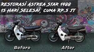 25+ foto modif motor astrea star terlengkap. Garasi Gue 31 Yuk Video Lengkap Restorasi Astrea Star