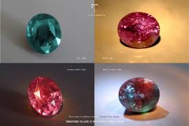 Gia 7 3ct Alexandrite Blue Green To Reddish Purple In 2020 Alexandrite Alexandrite Stone Precious Stone Jewelry