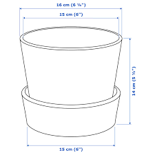 Check spelling or type a new query. Buy Ingefara Plant Pot With Saucer Online Uae Ikea