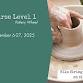 Pottery Wheel Level 1 event image