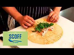 How To Make A Sandwich Wrap Youtube