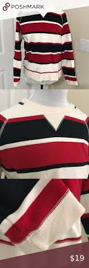 Check spelling or type a new query. Pacer Red Black Striped Fleecy Sweatshirt Size M Fleecy Red Black And Cream Striped Sweater Shirt Excellent Conditi Black And Red Stripe Sweater Black Stripes