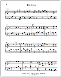 Free pdf download of fur elise (arr. Free Fur Elise Sheet Music Beautifully Readable Copies