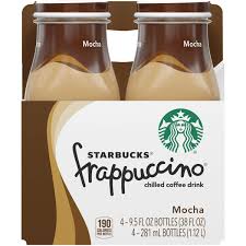 And it's a decent selection. Starbucks Frappuccino Mocha Coffee Drink 9 5 Oz Pack Of 4 Buy Online In Kuwait At Desertcart Com Kw Productid 24994130
