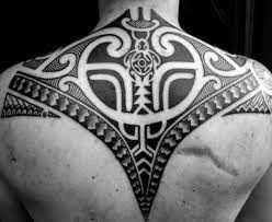 Tribal tattoo is most often connected with rites of passage or a significant transformation. 60 Tribal Back Tattoos For Men Bold Masculine Designs