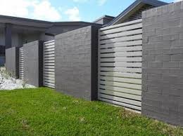 15 Most Beautiful Steel Fence Panels Residential Ideas Fence Design Brick Fence Backyard Fences