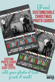 Free Printable Christmas Cards Customize With Your Own Photo Christmas Card Template Free Christmas Printables Christmas Photo Cards