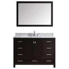 Get 5% in rewards with club o! London 48 Single Sink Vanity Set With Make Up Table Transitional Bathroom Vanities And Sink Consoles By Design Element Houzz