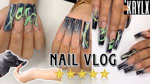 There's no denying that megan thee stallion has an affinity for both nail art and all things anime. Meg Thee Stallion S Nail Tech Does My Nails Best Rated Nails In My City Krylx Forever Essynce Youtube