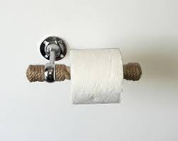 Porte Papier De Toilette Industriel Decor De Corde De Jute Pour La Salle De Bains Porte Serviette Porte Rouleau De Toilette Toilet Roll Holder Toilet Paper Toilet