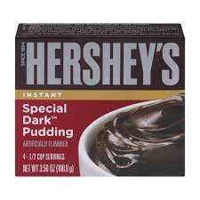 Chocolate pie with pudding chocolate mousse recipe frozen chocolate delicious chocolate chocolate desserts chocolate this hershey chocolate pie recipe needs to be shared! Hershey S Instant Pudding Special Dark Chocolate 3 56 Oz Walmart Com Walmart Com