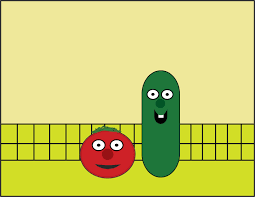 Larry the cucumber is one of the main characters from veggietales. Adobe Illustrator Custom Characters B D Penner S Blog