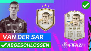 That's one of the reason i've managed to play untill my 40th. Icon Edwin Van Der Sar 87 Gunstige Sbc Losung Ohne Loyalitat Fifa 21 Ultimate Team Youtube