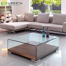 It's the perfect writing desk that will easily fit into nook or crannies. China Curved Glass Center Tables With Walnut Wood Veneer Base China Coffee Table Glass Coffee Tables