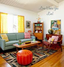 Saucydwellings Perfect Fit Mod Living Room Retro Living Rooms Home Living Room