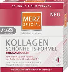 Kolajen hapı, kolajen tozu, kolajen fiyatları ve markalarını inceleyip ücretsiz kargo ile satın alabilirsiniz. Merz Spezial Kollagen Schonheits Formel Trinkampullen 14 St 350 Ml Dauerhaft Gunstig Online Kaufen Dm De