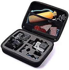 Tekcam Action Camera Carrying Case Protective Bag Compatible For Gopro Hero 7 6 5 Akaso Ek7000 Brave 4 6 Apeman Campark Cros Waterproof Camera Gopro Case Gopro