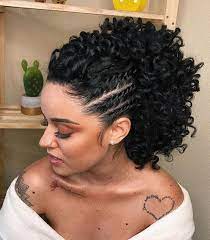 Demystifying Natural Hair A Drop Of Black Natural Hair Updo Hair Styles Side Braid Hairstyles