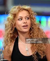 Paulina Rubio during Paula Rubio Visits MTV's "Mi TRL"