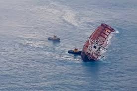 Navio de petróleo que vinha para reparações em lisboa. Polaris E Vale Montam Plano Para Retirar Combustivel De Navio Encalhado No Maranhao