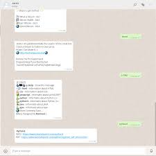„ein chatterbot, chatbot oder kurz bot ist ein textbasiertes dialogsystem, welches das chatten mit einem technischen system erlaubt. Selling Whatsapp Bot