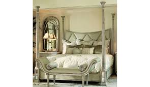 Lundquist canopy bed ivy bronx size: Stunning Light Color Four Poster Bed