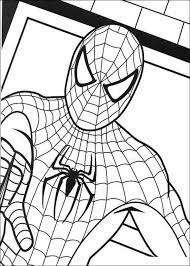 Coloriage Spider-Man 8 | MOMES