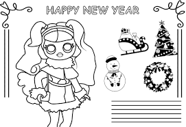 Thespian nerd pride coloring pages. Happy New Year Coloring Pages 160 New Greeting Cards Coloring Pages