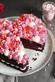 View valentines day cake decorating ideas 2012. Valentine S Day Chocolate Heart Cake Bake To The Roots