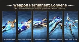 Simple Infographic About Weapon Banner 5 Star Dops (By Abell) :  R/Genshin_Impact