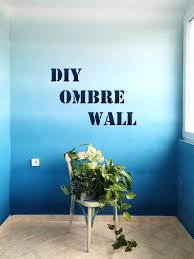 The technique of sponging consists of painting the wall with light touches with a sponge or cloth. Diy Ombre Wall Paint 7 Steps With Pictures Instructables