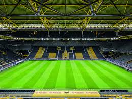 Westfalenstadion dortmund football stadiums soccer stadium. Zumtobel Group Illuminates Borussia Dortmund S Home Venue Luces Cei