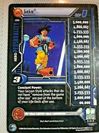 Bardock landed in the future. Dragonball Z Ccg Goku Personality Cards Ebay