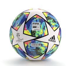 White and multicolored adidas soccer ball, champions league, 2015. Uefa Champions League Finale 19 Ball Pbr 3d Model In Sports Equipment 3dexport