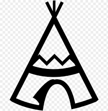 5 out of 5 stars (417) sale price $6.30 $ 6.30 $ 7.41 original price $7.41 (15% off) favorite add to. Black And White Teepee Clipart Png Image With Transparent Background Toppng
