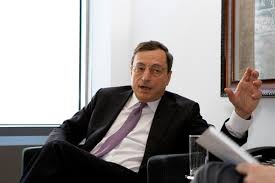 Departing ecb president mario draghi tried to restore unity among eurozone central bankers in his european central bank president mario draghi chairs his last governing council on 24 october. Ecb S Mario Draghi Takes Tough Line On Austerity Wsj