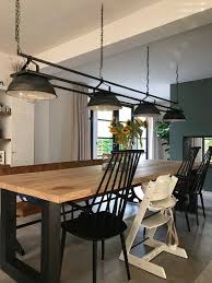 industriele eettafel lamp lampen eettafel industriele eettafels eettafel