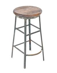 Urban industrial five leg round bar stool backless metal seat blackened finish. Vintage Industrial Stools Furniture Products
