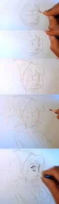 Here is the step by step tutorial video on how i draw a male manga face from the front view. How To Draw Anime Girl Face Side View Drawing And Digital Painting Tutorials Online