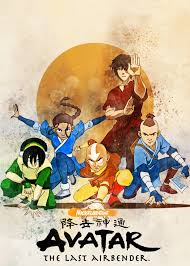 Avatar The Last Airbender Movies Poster Print Metal Posters Displate Avatar Poster Avatar The Last Airbender Poster Prints