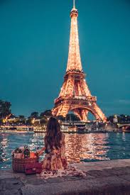 Picnic At Eiffel Tower Paris At Night Paris Photography Eiffel