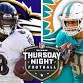 Thursday Night Football Ravens vs Dolphins event image