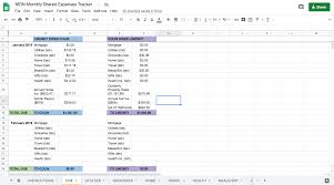This log or checklist will make it easier for you to keep track of your bill payments each month. Our Shared Monthly Expenses Tracker Money Date Night