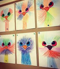 Directed drawing lessons help strengthen many skills. 45 Terrific First Grade Art Projects Kids Will Absolutely Love